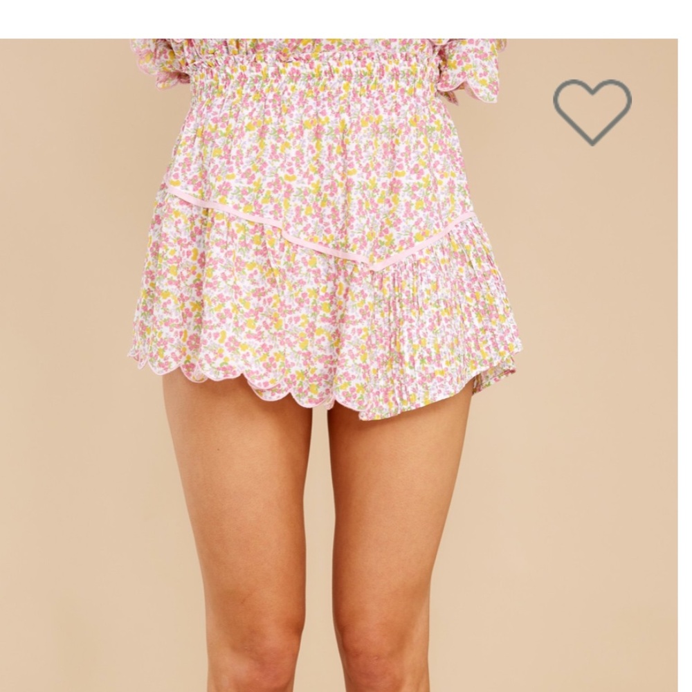 NWT - Love Shack Fancy Mini Skirt - Picture 3 of 5